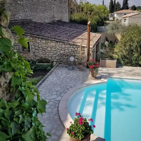 La Dolce Vita - Studio Dans Propriete Avec Piscine Montpeyroux  Exterior photo
